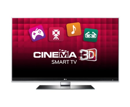 LG 55'' Cinema 3D Nano Full LED TV, Smart TV, DVB-S2-HD satelitní tuner, TruMotion 400Hz, 55LW980S
