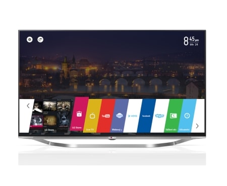 LG 55'' LG ULTRA HD 4K TV, SMART TV WEBOS, Multi-kanálové reproduktory (35W), IPS panel, Wi-Fi, Magický ovladač, DVB-T2, Miracast/Widi, 55UB950V