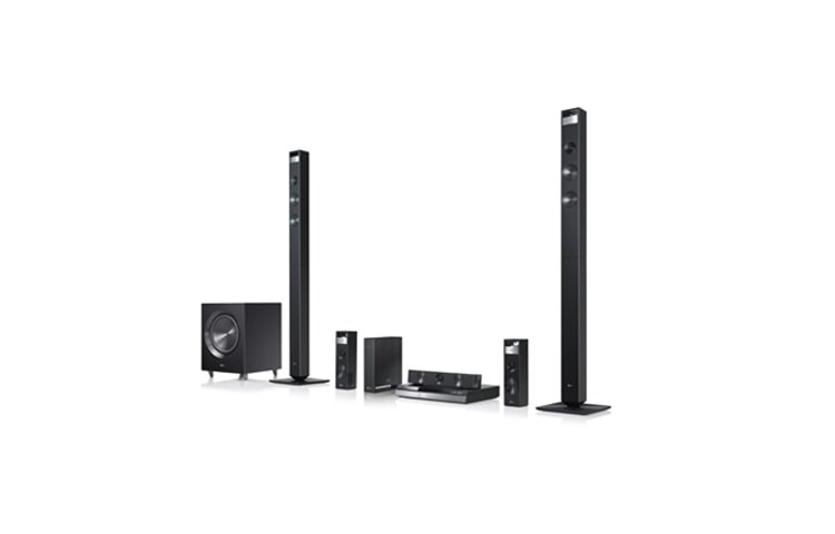 LG Cinema 3D Sound Blu-ray 9.1 hjemmebiosystem med Smart TV-tjenester, BH9420PWN
