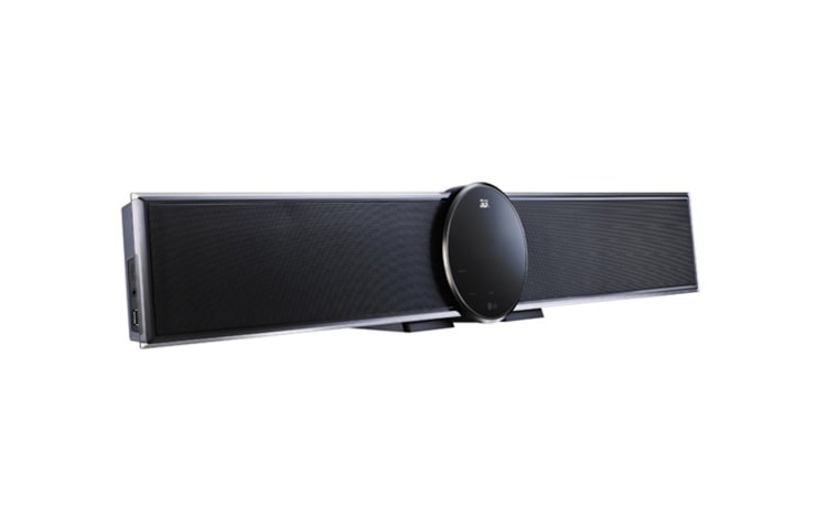 LG Blu-ray soundbar med 3D-funktion og trådløse tilslutningsmuligheder., HLX55W