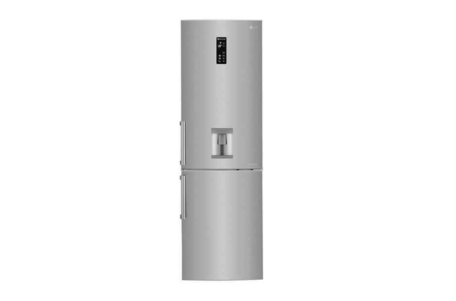 LG Ny Køle-/fryseskabe med Total No Frost og vanddispenser, 190cm (nettovolumen 318 liter), GBF59PZFZB