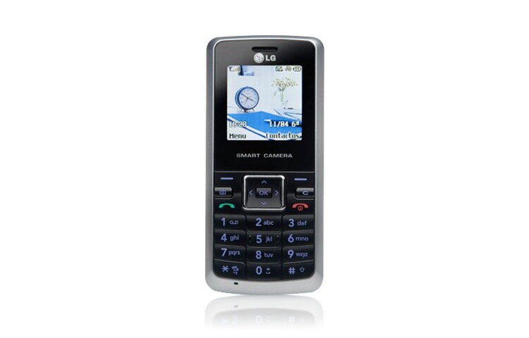 LG Mobiltelefon med VGA-kamera, 4X digital zoom, Slim Bar Design, KP130