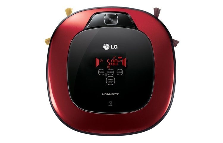 LG Ekstra effektiv rengøring i hjørner med to kameraer som kortlægger hjemmet. Lærefunktionen giver nøjagtig navigation., VR62601LV