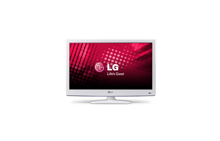 LG Stilrent LED-tv i hvidt design med USB og medieafspiller, 26LS359T