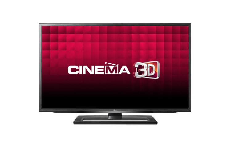 LG's patenterede Cinema 3D-teknologi til optimal 3D-oplevelse, 47LW540N