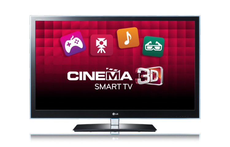 LG Smart TV med den seneste Cinema 3D-teknologi, 47LW650W