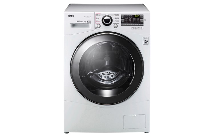 LG 1-8 kg Steam Turbo Wash, 6 Motion Direct Drive vaskemaskin, FH4A8TDS2