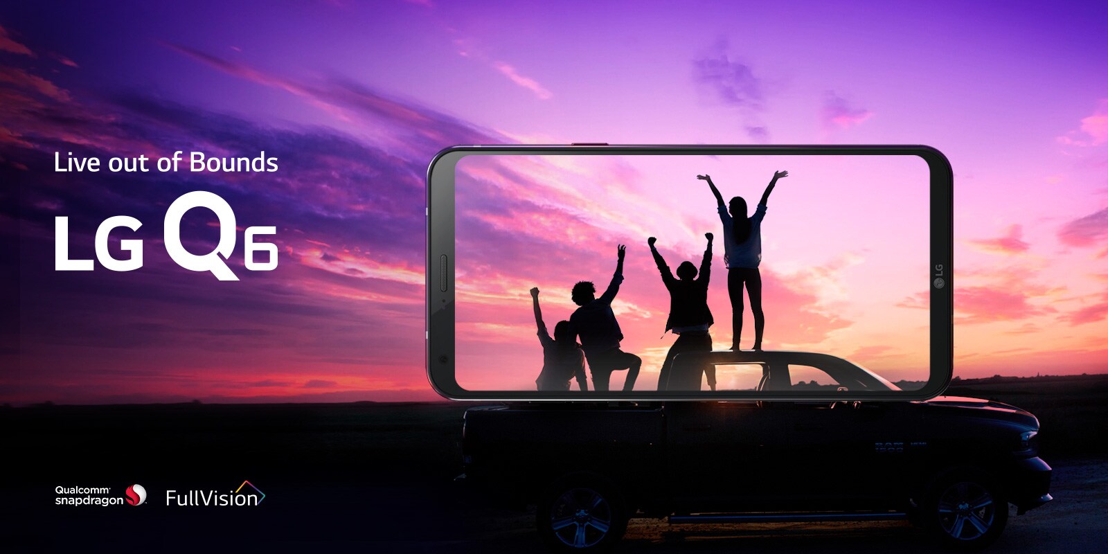 Smartphone LG Q6 con Pantalla FullVision | LG Ecuador