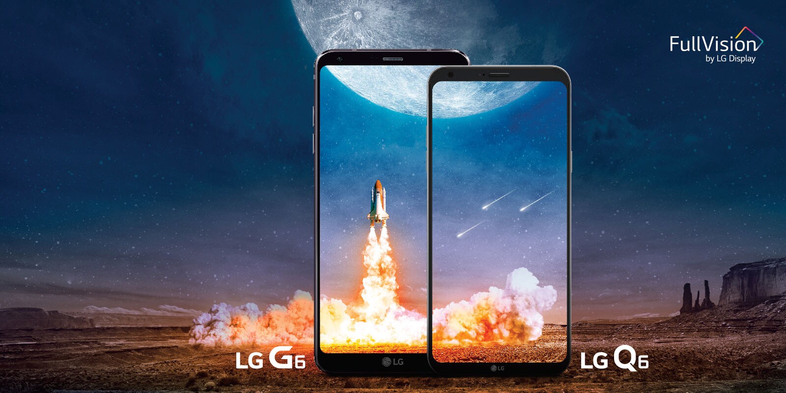 Pantalla sin Bordes FullVision en LG G6 y LG Q6