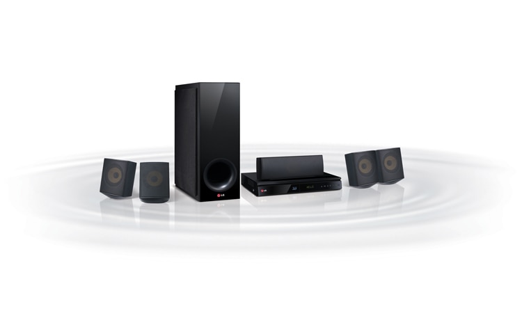 LG 3D 5.1ch Blu-ray(TM) Home theater with Smart TV, BH6730S