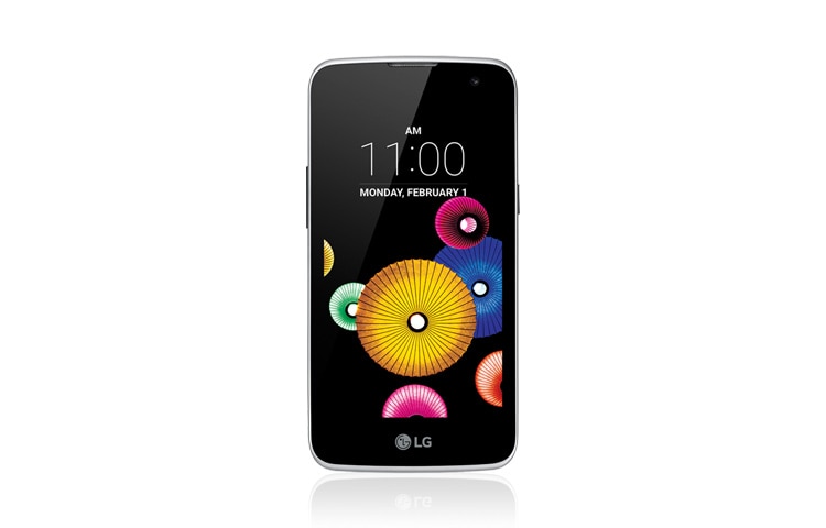 LG K4 4G nutitelefon kompaktse disaini ja 4,5-tollise ekraaniga., K120E