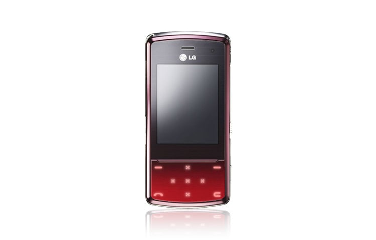 LG Liugklapi disainiga mobiiltelefon, interaktiivne puutevalgustus, tugevdatud klaas ja automaatufookusega 3 MP kaamera, KF510
