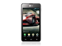 LG Optimus F5 nutitelefon 4,3-tollise IPS-ekraani ja 4G LTE võrgu toega. 