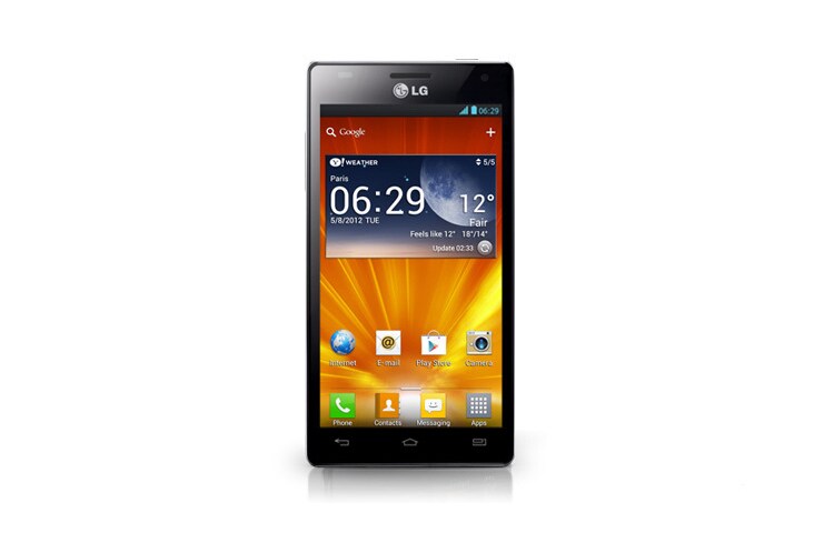 LG Optimus 4X HD Androidi nutitelefon võimsa 1,5 GHz neljatuumalise protsessori ja 4,7-tollise True HD IPS-ekraani., P880