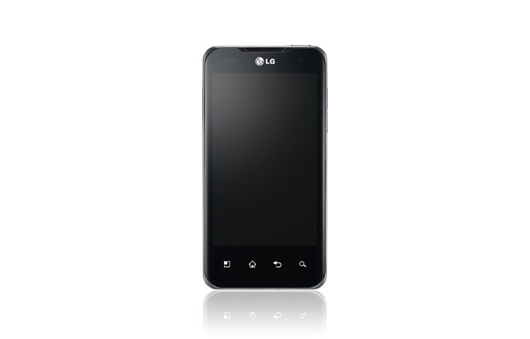LG 4.0 tolli ekraan, Android operatsioonisüsteem, Dual Core NVIDIA Tegra™ 2 protsessor, 8MP teine kaamera, 1080p video salvestamine, HDMI sisend, P990