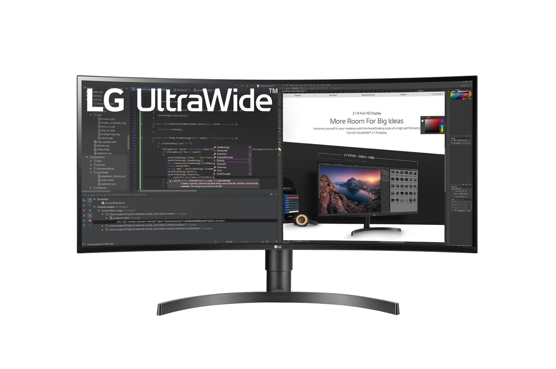 LG 34-tolline UltraWide™ monitor, 34WN80C-B, 34WN80C-B