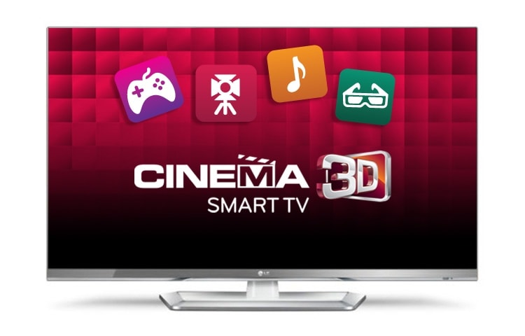 LG 32'' 3D LED-teler, Cinema Screeni disain, LG Smart TV, Cinema 3D, kaugjuhtimispult Magic Remote, WiDi, MCI 400, 32LM669S