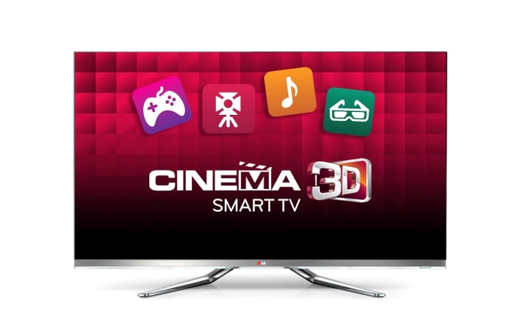 LG 55'' 3D LED-teler, Cinema Screeni disain, LG Smart TV, Cinema 3D, kaugjuhtimispult Magic Remote, WiDi, MCI 800, 55LM860V