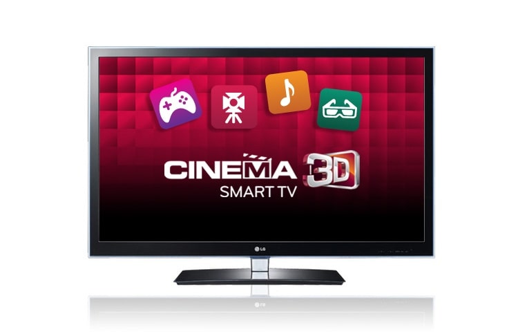 LG 55'' Full HD 3D LED LCD-teler, Cinema 3D, Infinite surround, TruMotion 100Hz, 55LW4500