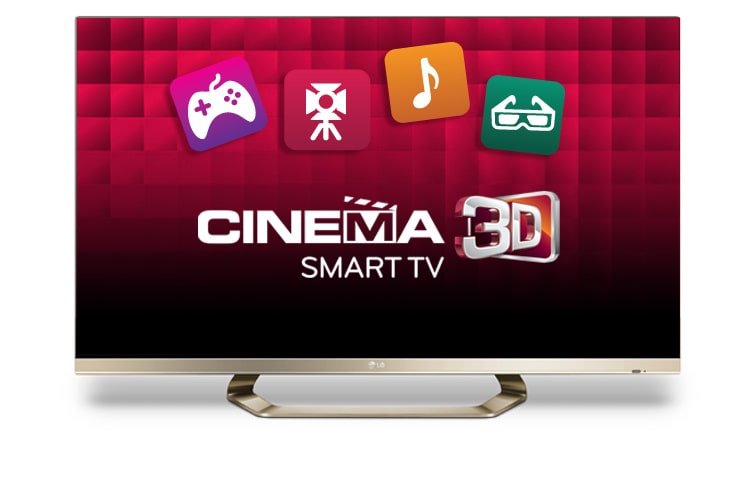 LG 55'' 3D LED-teler, Cinema Screeni disain, LG Smart TV, Cinema 3D, kaugjuhtimispult Magic Remote, WiDi, MCI 400, 55LM671S