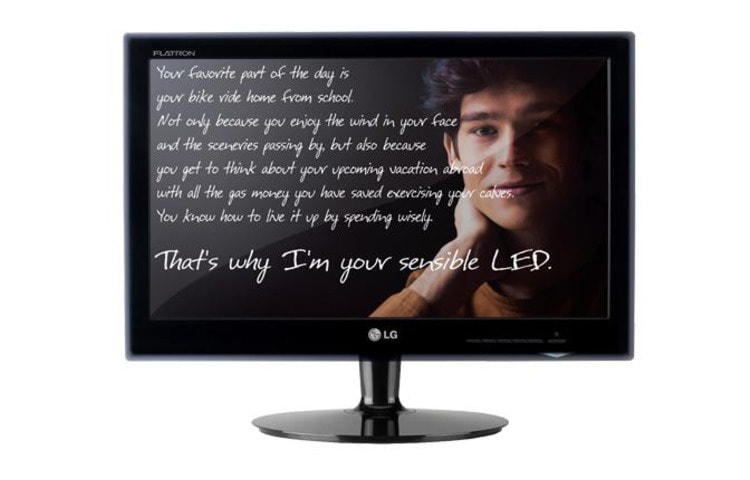 LG شاشة عريضة مقاس 18.5'' بوصة, E1940S