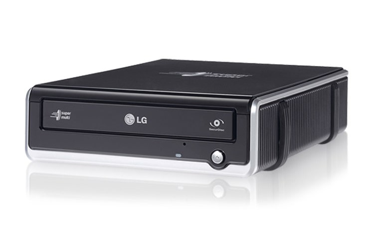 LG محرك أقراص Super-Multi DVD خارجي بسرعة 20 ضعفًا, GE20LU10