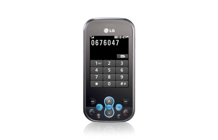 LG Mobile Phone with 2 MP Camera, QWERTY Keyboard, SMS, Email Wizard, and Social Networking, KS360