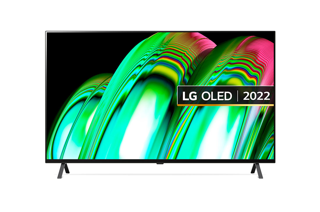 LG OLED TV 48 Inch A2 Series, Cinema Screen Design 4K Cinema HDR WebOS Smart AI ThinQ Pixel Dimming , OLED48A26LA, OLED48A26LA