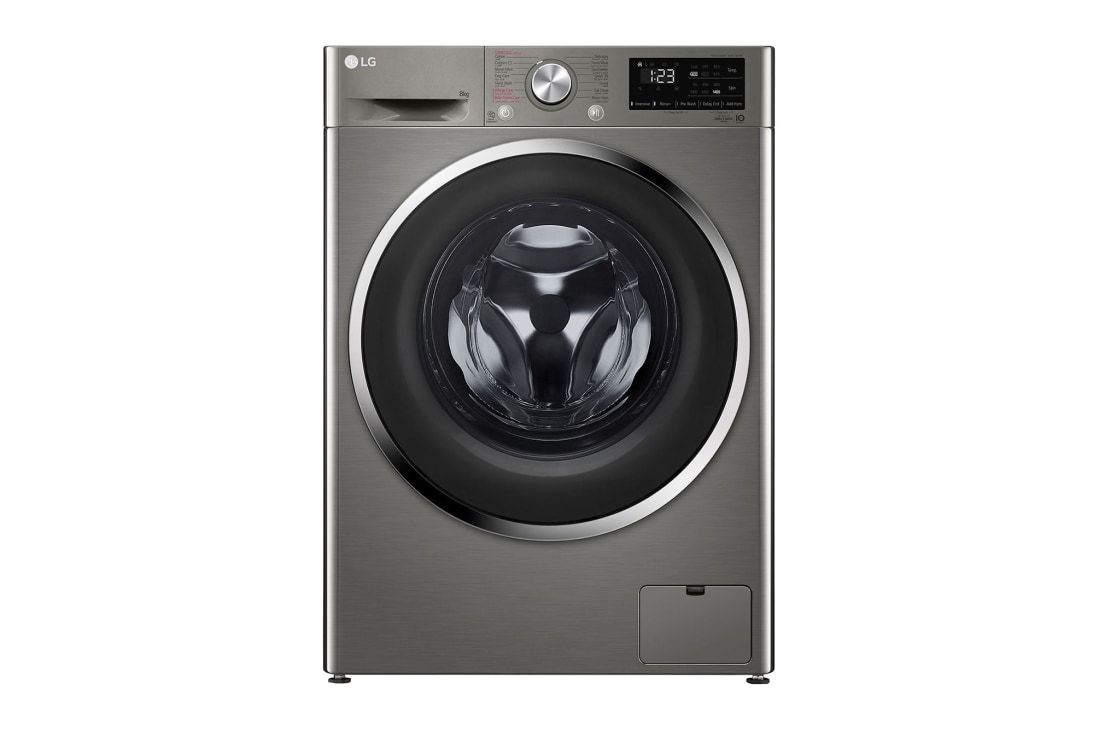 LG 8 Kg Vivace Washing Machine, with AI DD technology, Front View, F4R3TYGCP