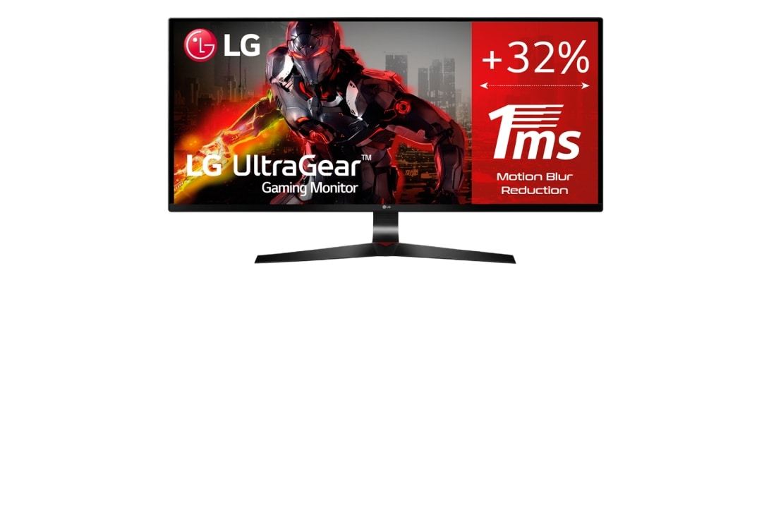 LG Monitor Gaming de 29 pulgadas UltraWide™, con pantalla 21:9, Full HD 2560 x 1080, G, 29UM69G-B
