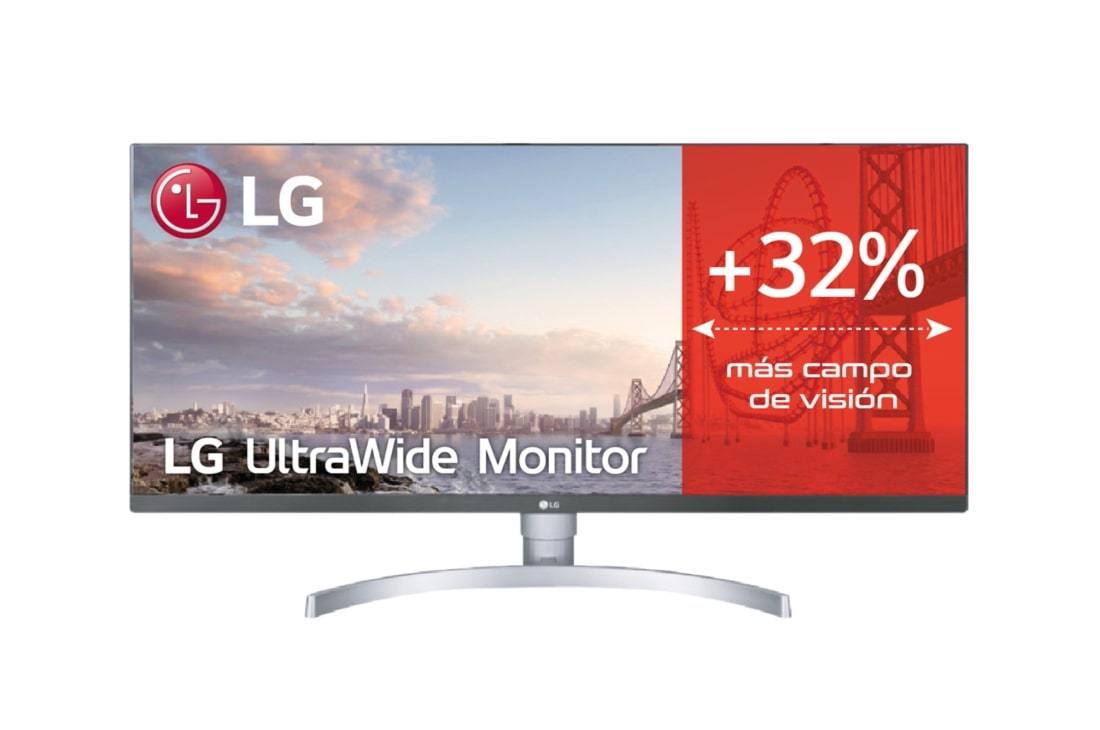 LG Monitor Ultrawide de 86,36cm (34 pulgadas) 2560 x 1080 con pantalla IPS 21:9, G, 34WK650-W