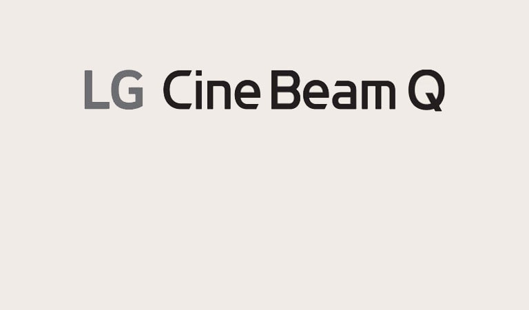 LG CineBeam Q logo.	