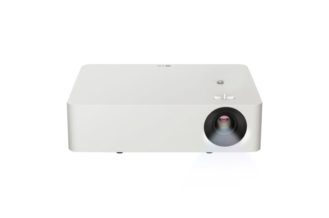 LG Proyector PF610P - LG CineBeam (hasta 120'', Lámpara LED RGBB, 1.000 lúmenes, Full HD 1920 x 1080, HDR10) 150.000:1, PF610P vista frontal, PF610P