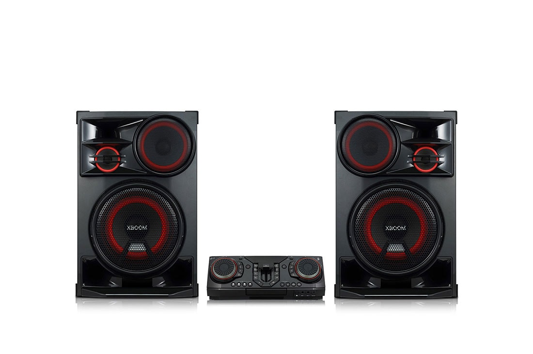 LG Equipo de sonido de 3500W de potencia LG XBOOM La Bestia de alta potencia para crear fiestas únicas con luces multicolor, efectos DJ, Karaoke y entrada para micrófonos. Además puedes crear la playlist perfecta gracias a la multiconectividad Bluetooth. , CL98, CL98