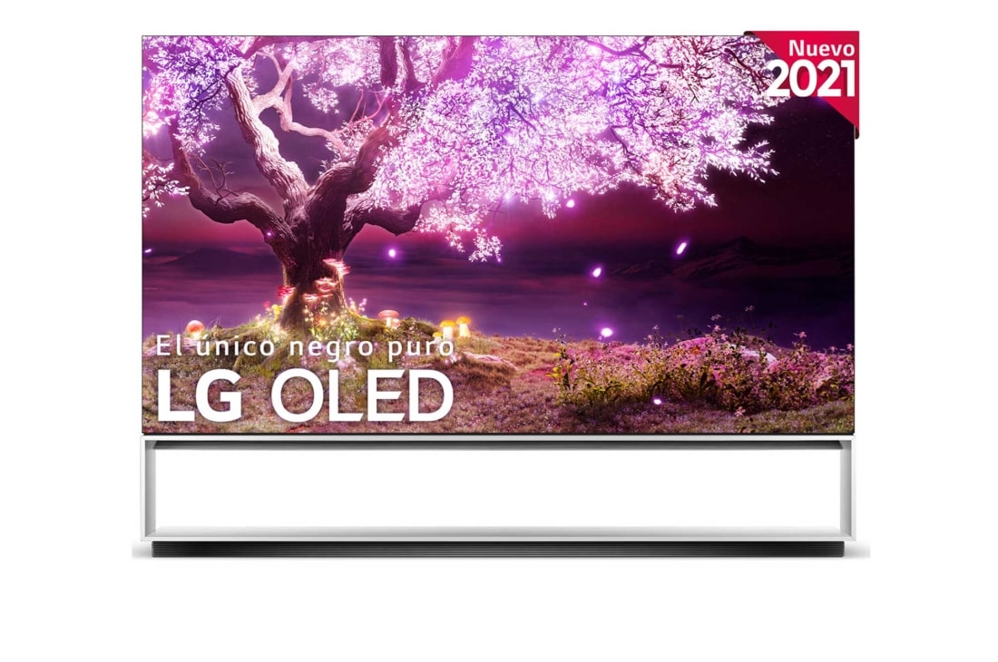 LG SIGNATURE 8K OLED, SmartTV webOS 6.0, Procesador Inteligente 8K α9 Gen4 con AI, HDR Dolby Vision, DOLBY ATMOS [Clase de eficiencia energética G], OLED88Z19LA