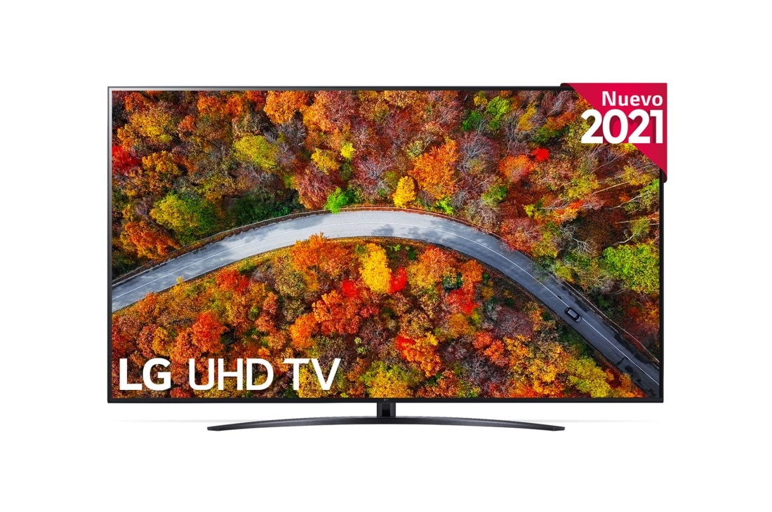 LG 4K UHD, SmartTV webOS 6.0, Procesador de Imagen 4K Quad Core [Clasificación energética G], 75UP81006LR