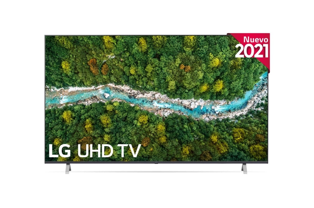 LG 4K UHD, SmartTV webOS 6.0, Procesador de Imagen 4K Quad Core [Clasificación energética G], 75UP76706LB