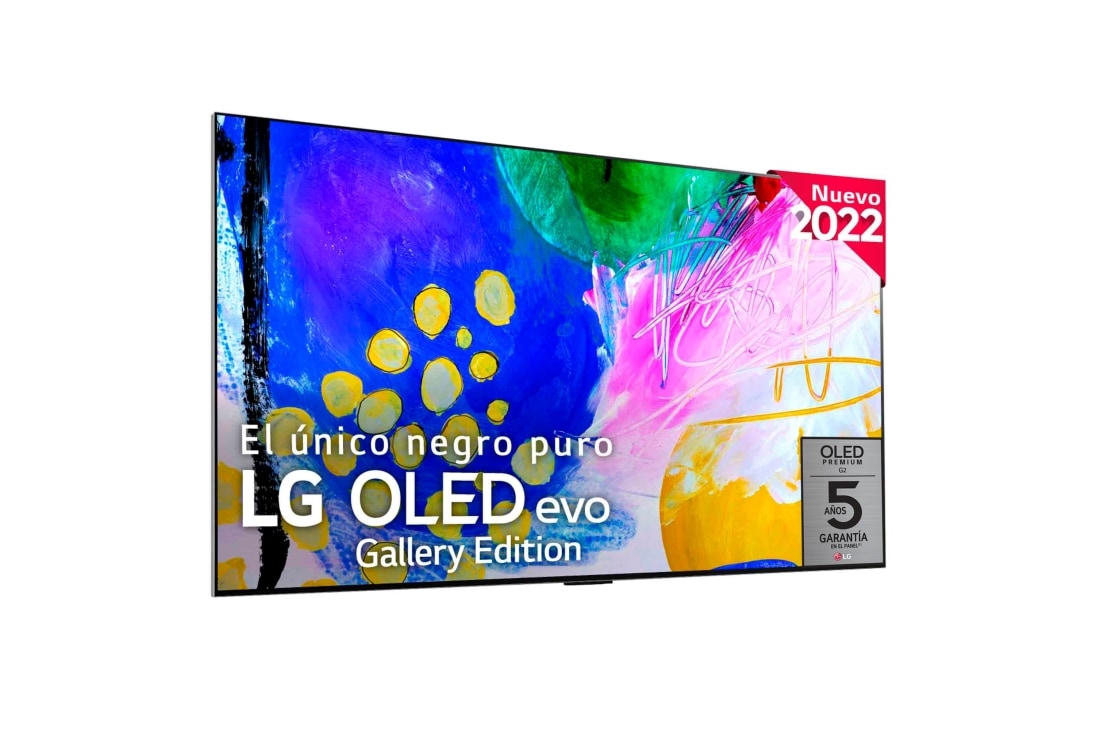 LG Televisor LG  4K OLED evo Gallery Edition, Procesador Inteligente de Máxima Potencia 4K a9 Gen 5 con IA, compatible con el 100% de formatos HDR, HDR Dolby Vision, Dolby Atmos, Smart TV webOS22, el mejor TV para Gaming.<br>Ideal para colgar en la pared., OLED83G26LA, OLED83G26LA