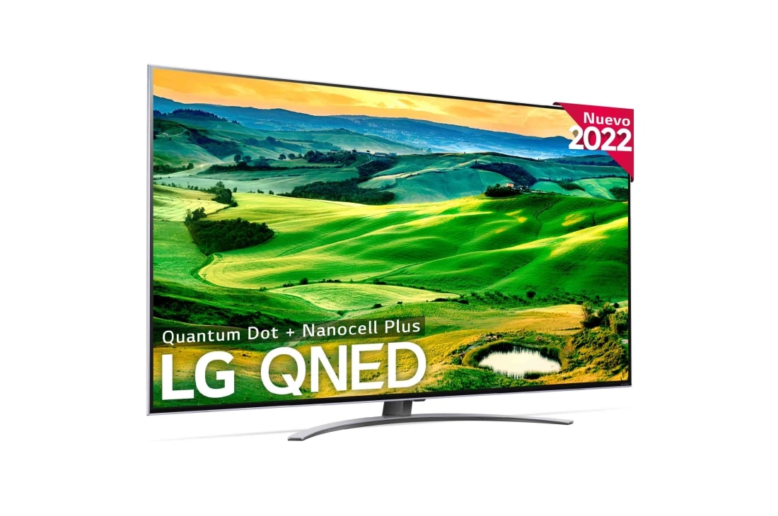 LG Televisor LG 4K QNED, Procesador Inteligente de Gran Potencia 4K a7 Gen 5 con IA, compatible con formatos HDR 10, HLG, HGiG, Smart TV webOS22, perfecto para Gaming, LG 55QNED816QA vista principal, 55QNED816QA