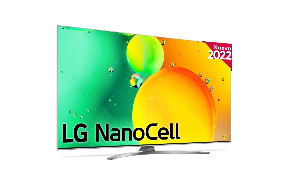 LG Televisor LG 4K Nanocell, Procesador de Gran Potencia 4K a5 Gen 5, compatible con formatos HDR 10, HLG y HGiG, Smart TV webOS22, Televisor 65NANO786QA, 65NANO786QA