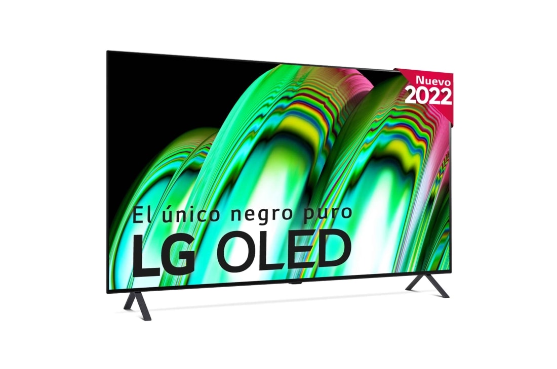 LG Televisor LG 4K OLED, Procesador Inteligente de Gran Potencia 4K a7 Gen 5 con IA, compatible con el 100% de formatos HDR, HDR Dolby Vision y Dolby Atmos, Smart TV webOS22, el mejor TV para Gaming, Imagen televisor OLED65A26LA, OLED65A26LA