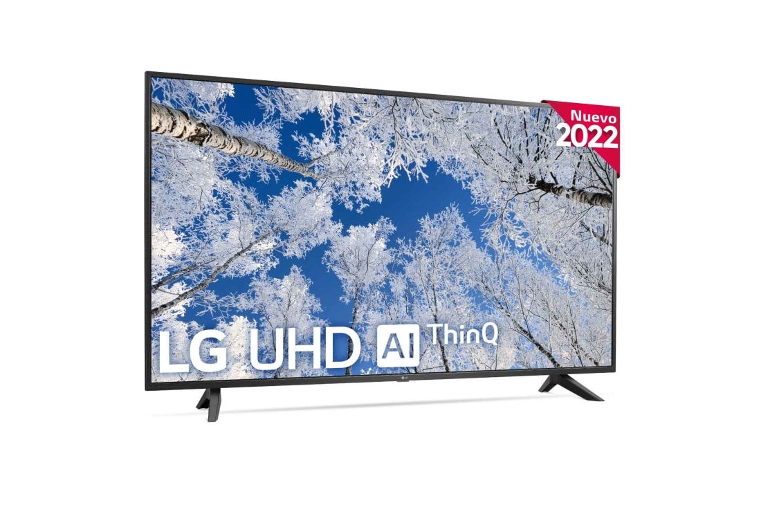 LG Televisor LG 4K UHD, Procesador de Gran Potencia 4K a5 Gen 5, compatible con formatos HDR 10, HLG y HGiG, Smart TV webOS22., Imagen del televisor 65UQ70006LB, 65UQ70006LB