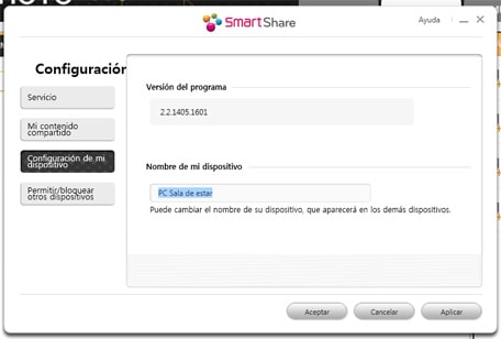 LG SmartShare software de LG 07