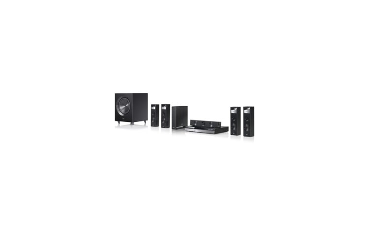 LG 9.1-kanavainen Cinema 3D Sound Blu-ray -kotiteatterijärjestelmä Smart TV -palveluilla, BH9220BWN