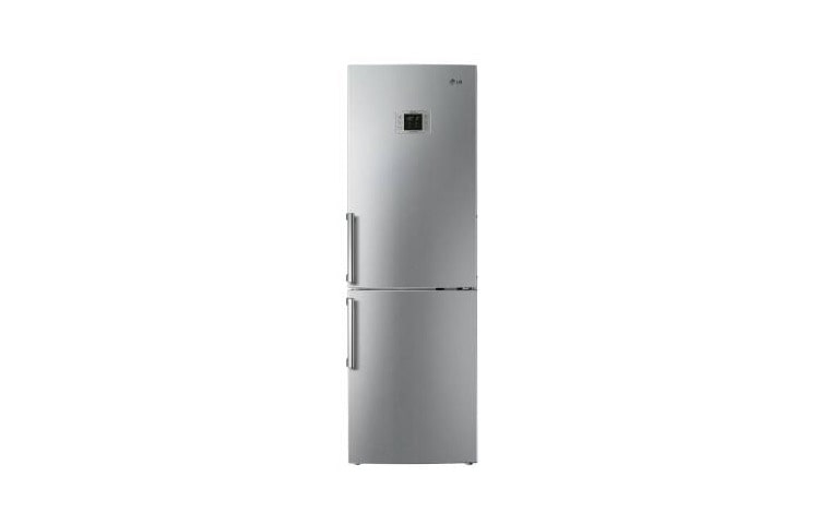 LG Energialuokan A++ jääkaappi-pakastin. Ei tarvitse sulattaa. Kätevää säilytystä. 185 cm (nettotilavuus 343 litraa), GB7038AVTZ