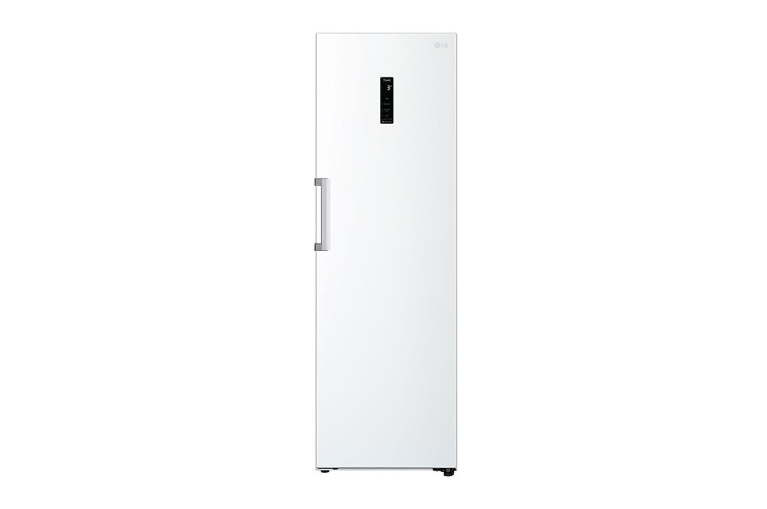 LG 386L Vapaasti seisova jääkaappi (Valkoinen) - Energialuokka E, DoorCooling™, LINEARCooling™, Moist Balance Crisper™, Smart Diagnosis™ - Wi-Fi-yhteys, GLE51SWGSZ, GLE51SWGSZ
