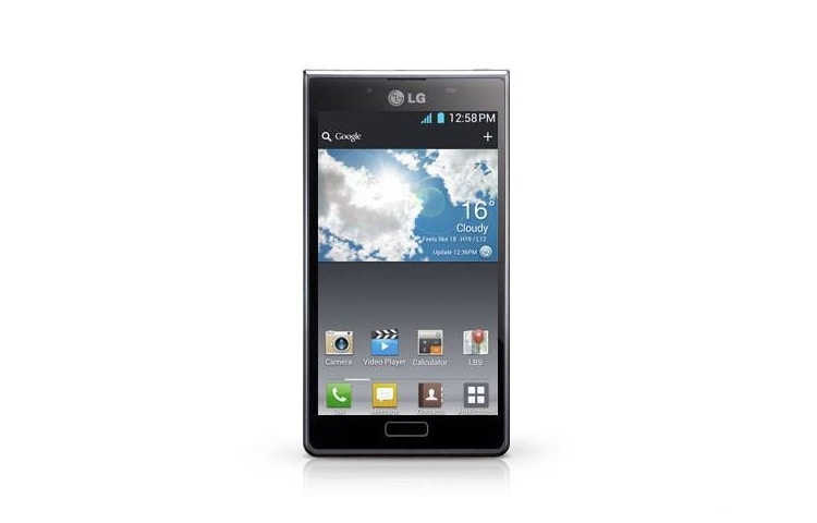 LG 4.3'' WVGA-näyttö, Android 4, 5MP kamera, Optimus L7 P700