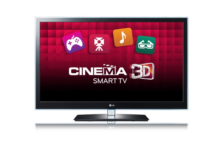 LG Smart TV, jossa markkinoiden uusin Cinema 3D -tekniikka, 42LW650W