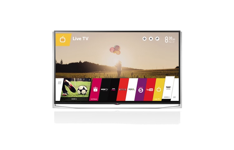 LG Ensiluokkainen LG ULTRA HD -televisio tuo elokuvaelämyksen suoraan kotiisi. Tämän uskomattoman näytön kuvan- ja äänenlaatu on täysin uudenlainen. LG ULTRA HD vie kuvanlaadun ja selkeyden täysin uudelle tasolle, sillä tarkkuus on neljä kertaa suurempi kuin Full HD -televisiossa., 65UB980V