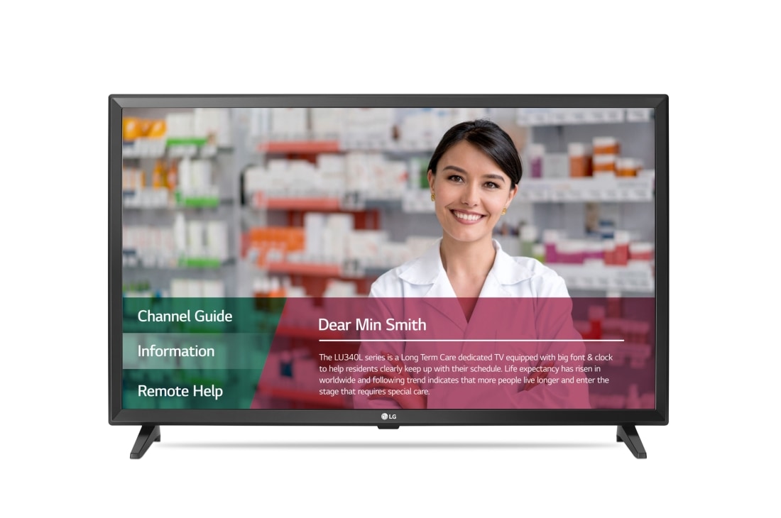 LG 32'' Smart Long Term Care TV, 32LU340L (NA)